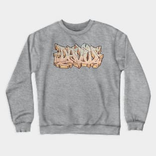 DAVID - GRAFFITI NAME by PHECK Crewneck Sweatshirt